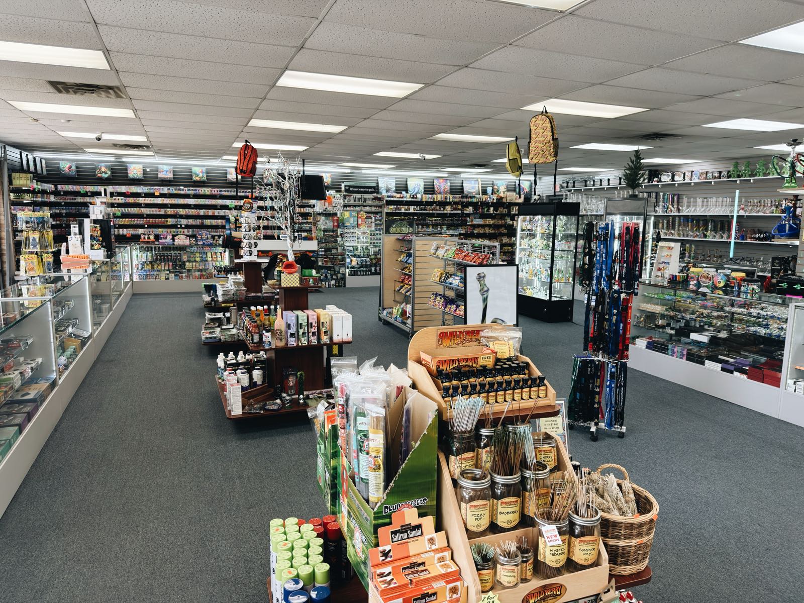 Accessories and alternatives shelf